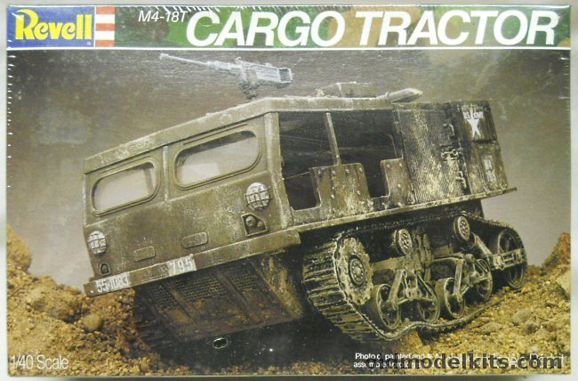 Revell 1/40 US Army 18 Ton M-4 (M4-18T) High Speed Cargo Tractor, 8307 plastic model kit